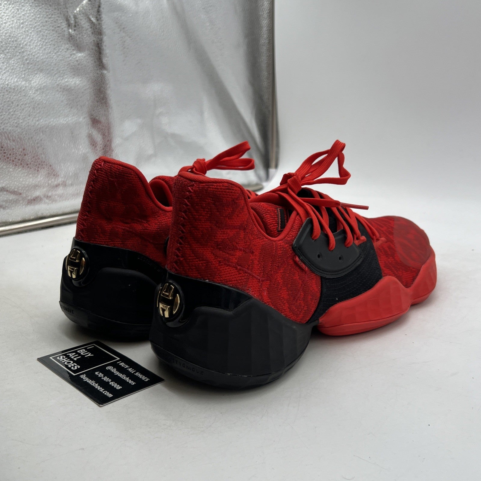 Size 14 - adidas Harden Vol. 4 Power Red (EF0999)