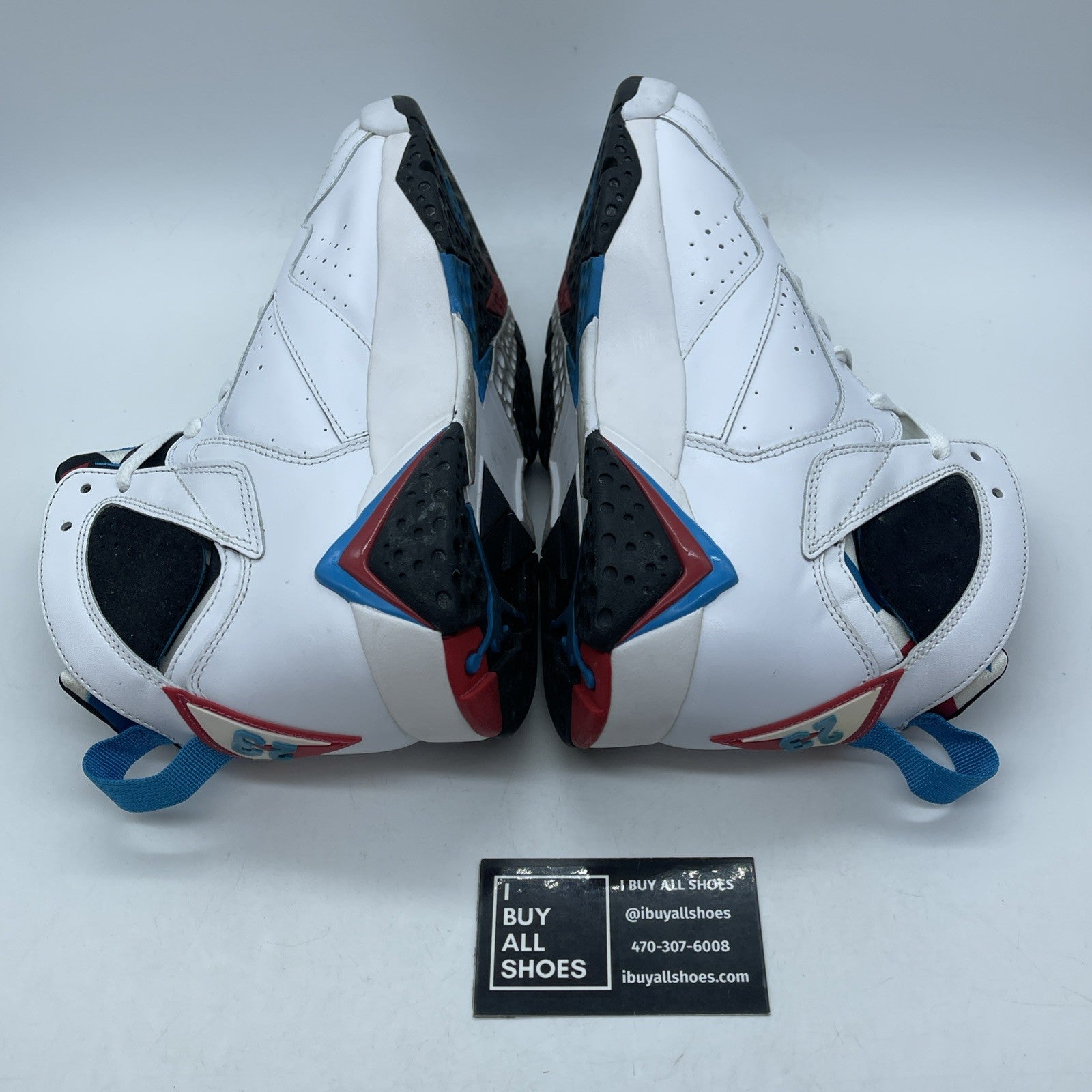 Size 9 - Air Jordan 7 Retro Orion White Black Suede (304775-105)