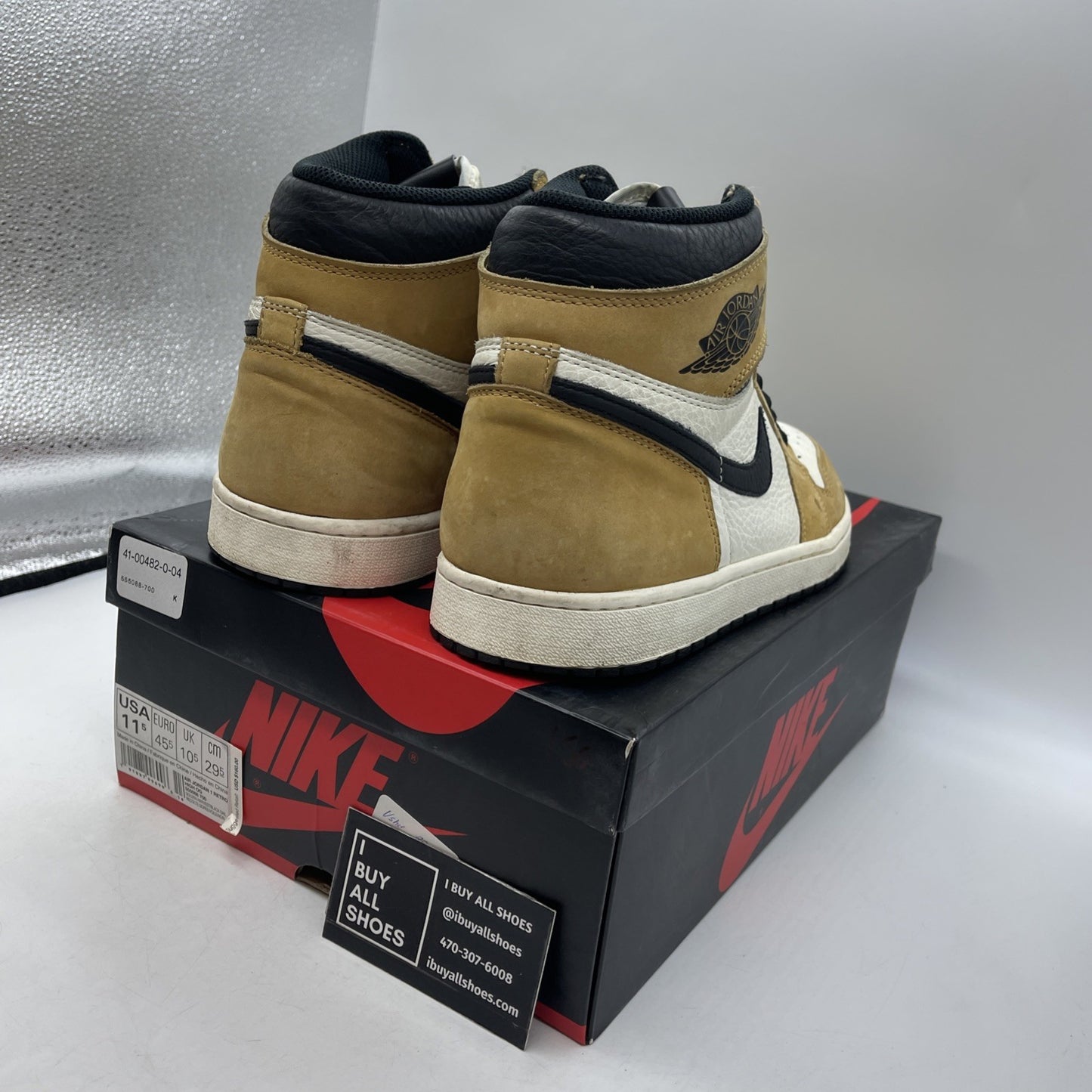 Size 11.5 - Air Jordan 1 Retro High OG Rookie of the Year 2018 (555088-700)