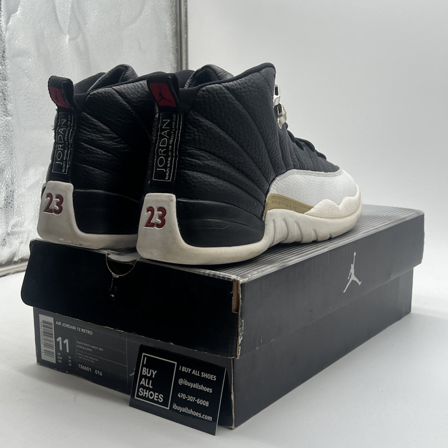 Size 11 - Air Jordan 12 Retro 2004 Playoff (136001-016)