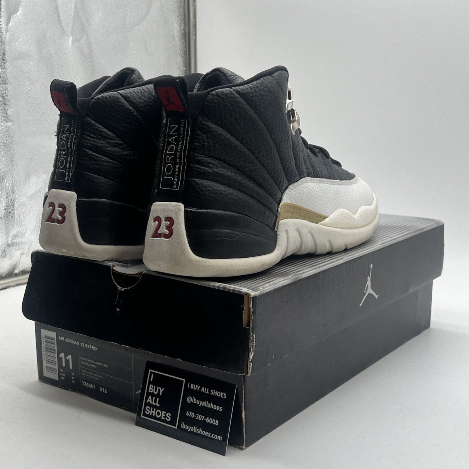 Size 11 - Air Jordan 12 Retro 2004 Playoff (136001-016)