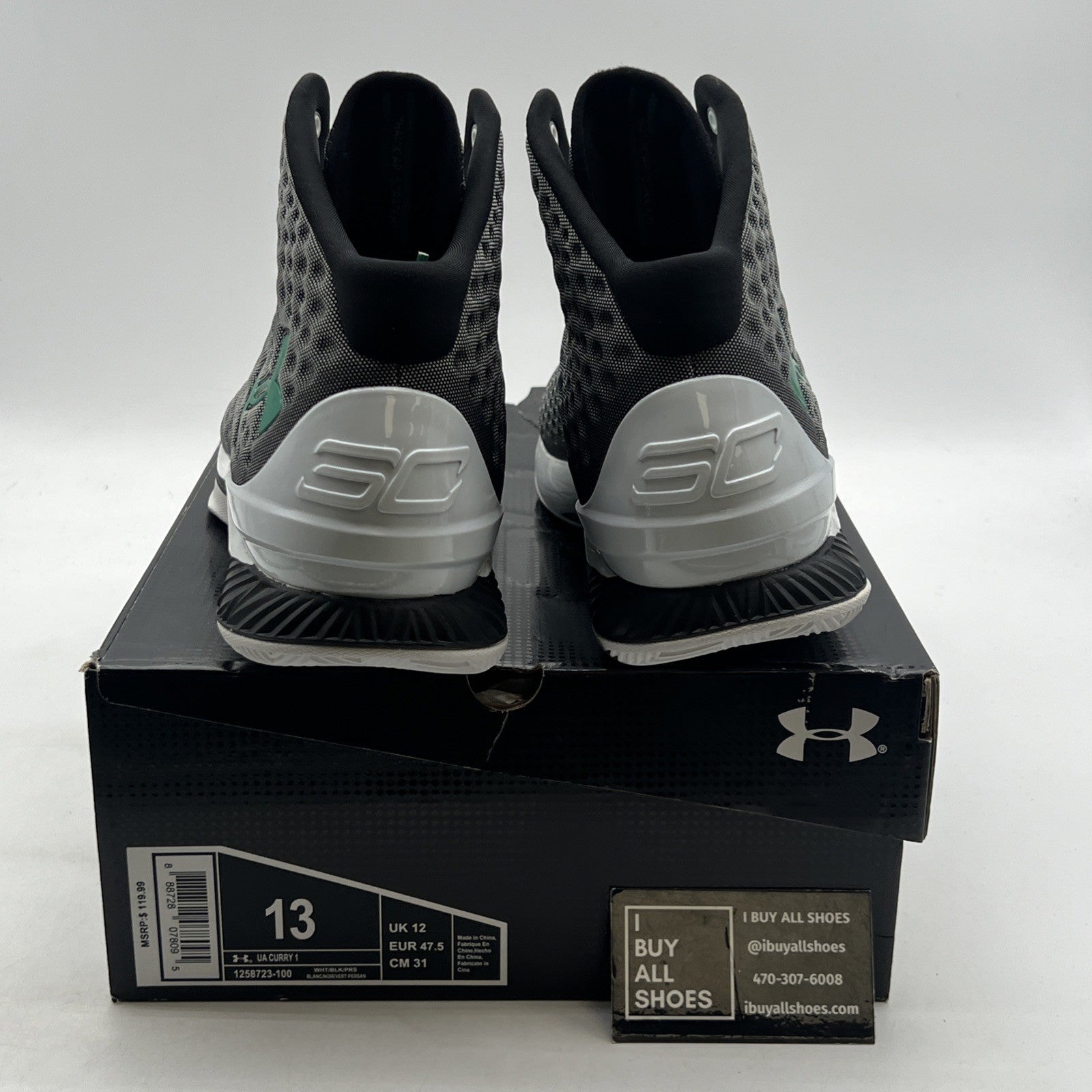 Size 13 - Under Armour Curry 1 Golf (1258723-100)