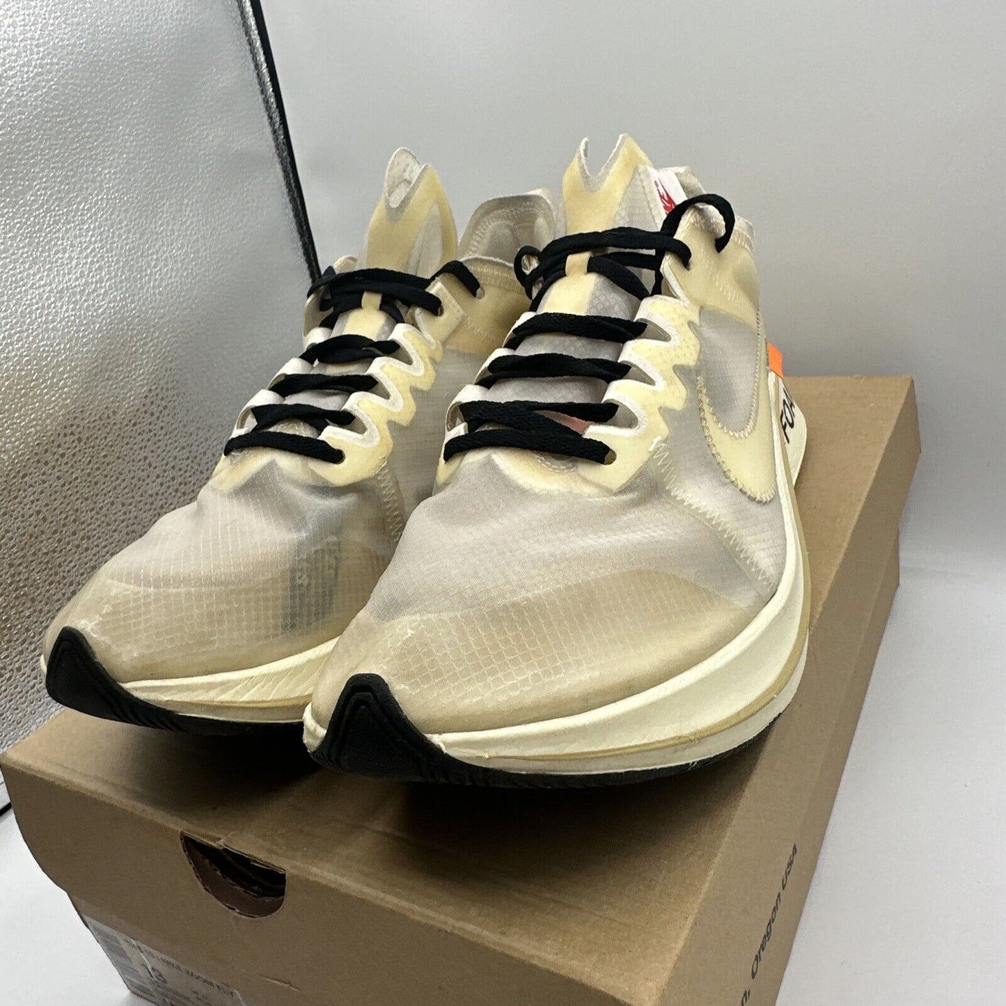 Size 13 - Nike Zoom Fly SP x OFF-WHITE The Ten 2017