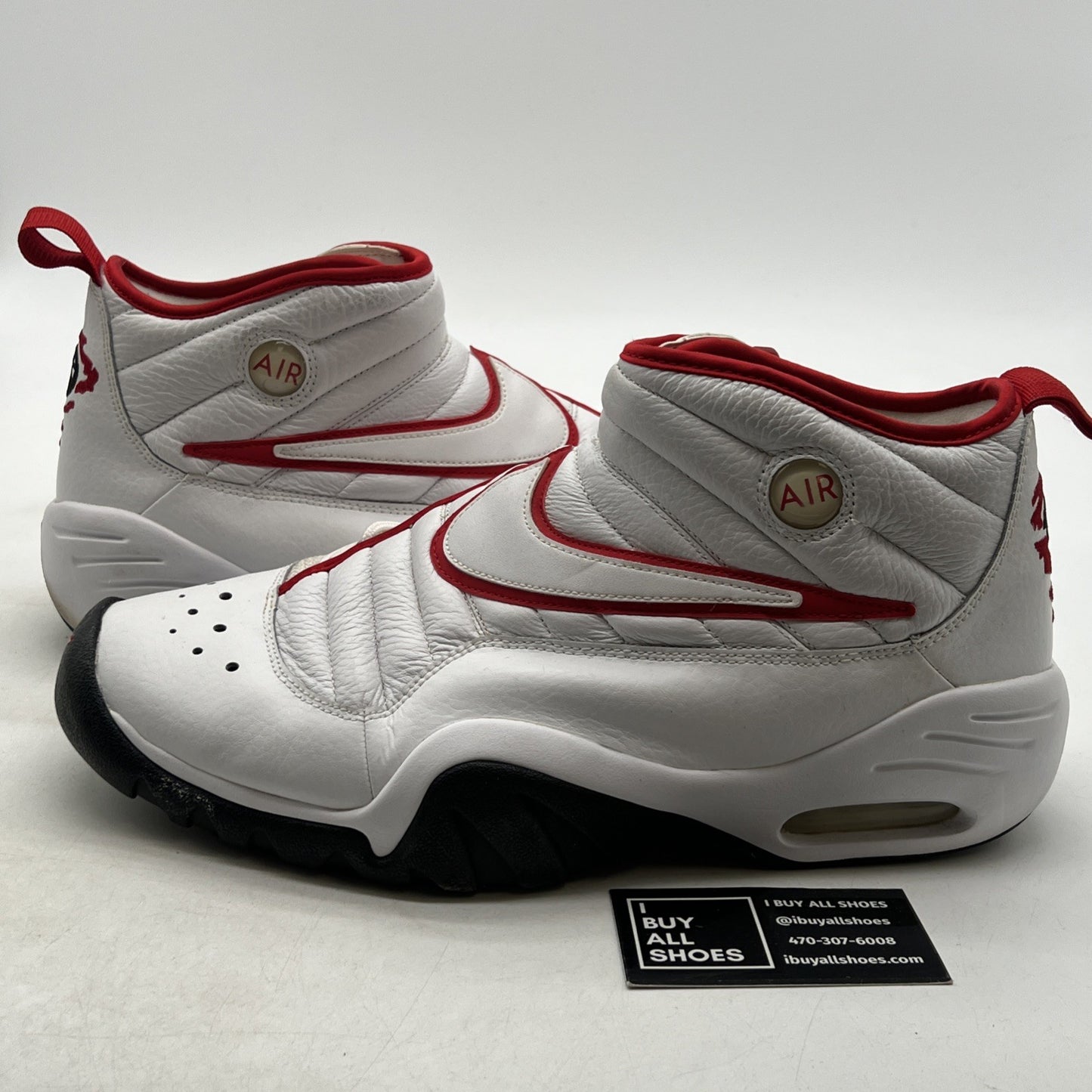 Size 13 - Nike Air Shake Ndestrukt Retro 2017 Bulls (880869-100)