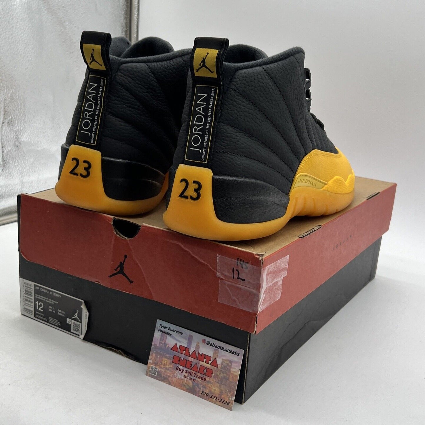 Size 12 - Jordan 12 Retro University Gold 2020 (130690-070)