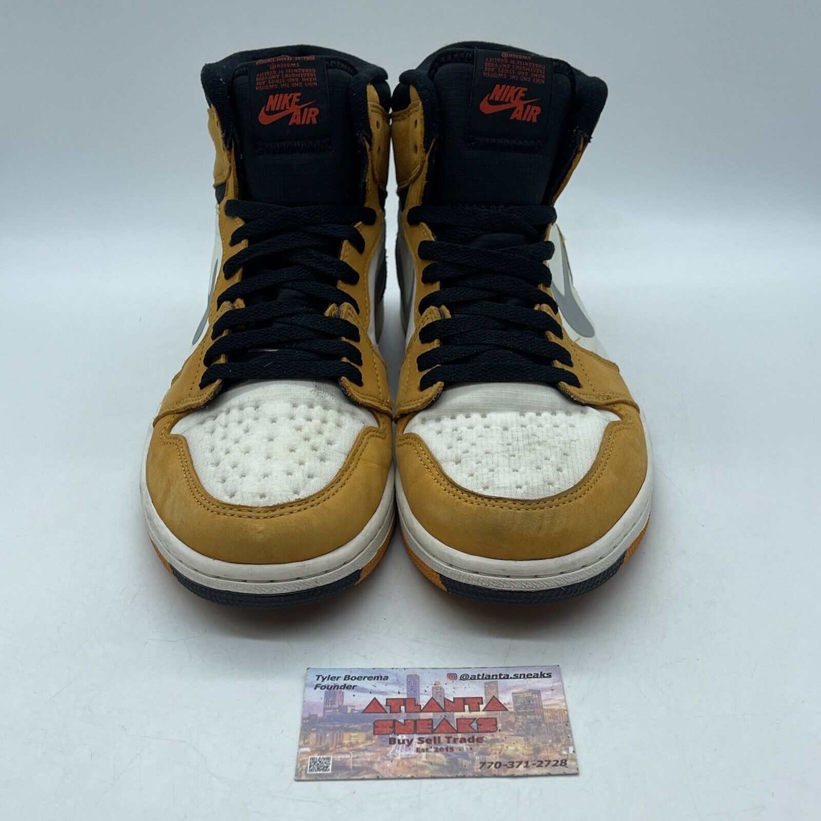 Size 10 - Air Jordan 1 Element GORE-TEX High Light Curry Suede (DB2889-700)