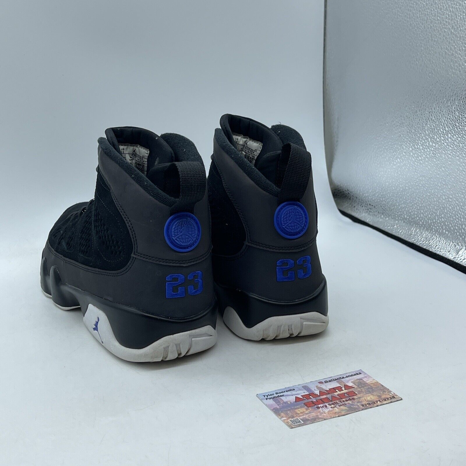 Size 11 - Air Jordan 9 Retro Racer Blue Black Leather Suede (CT8019-024)