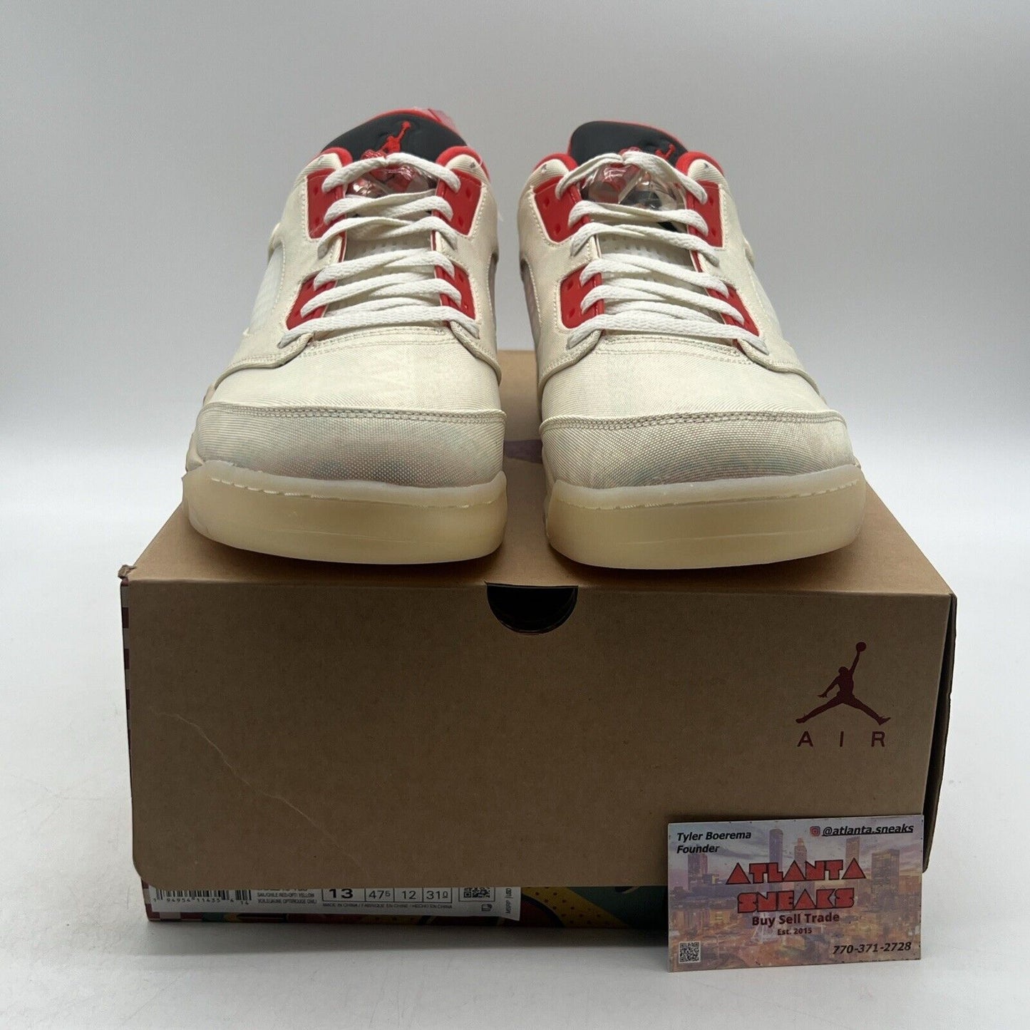 Size 13 - Air Jordan 5 Retro 2021 Low Chinese New Year (DD2240-100)