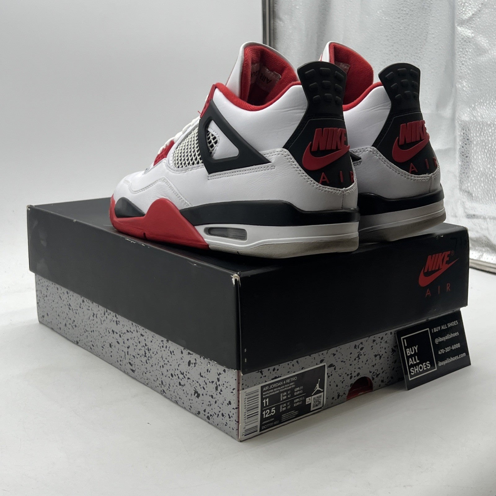 Size 11 - Air Jordan 4 Retro OG Mid Fire Red (DC7770-160)