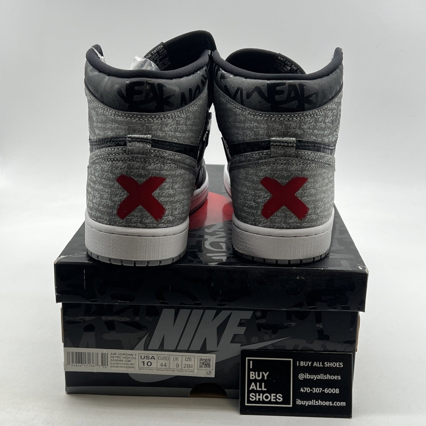 Size 10 - Air Jordan 1 OG High Rebellionaire (555088-036)