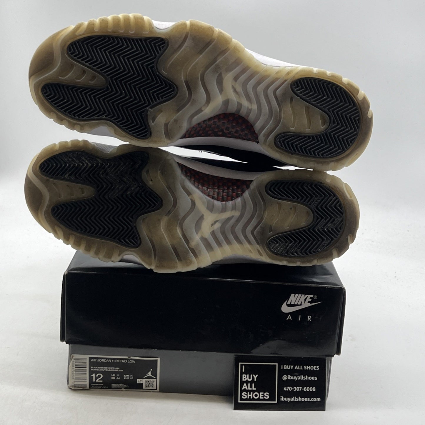 Size 12 - Air Jordan 11 Retro Low 72-10 (AV2187-001)