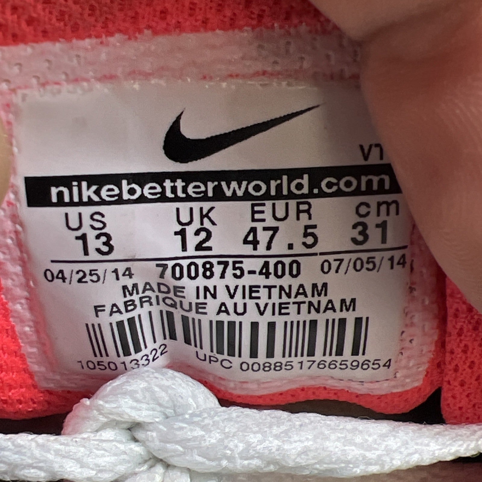 Size 13 - Nike Atmos x Air Max 90 QS Bleached Denim (700875-400)