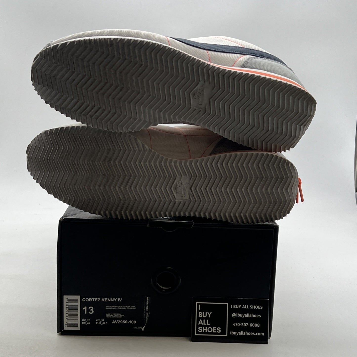 Size 13 - Nike Kendrick Lamar x Cortez Basic Slip House Shoes (AV2950-100)