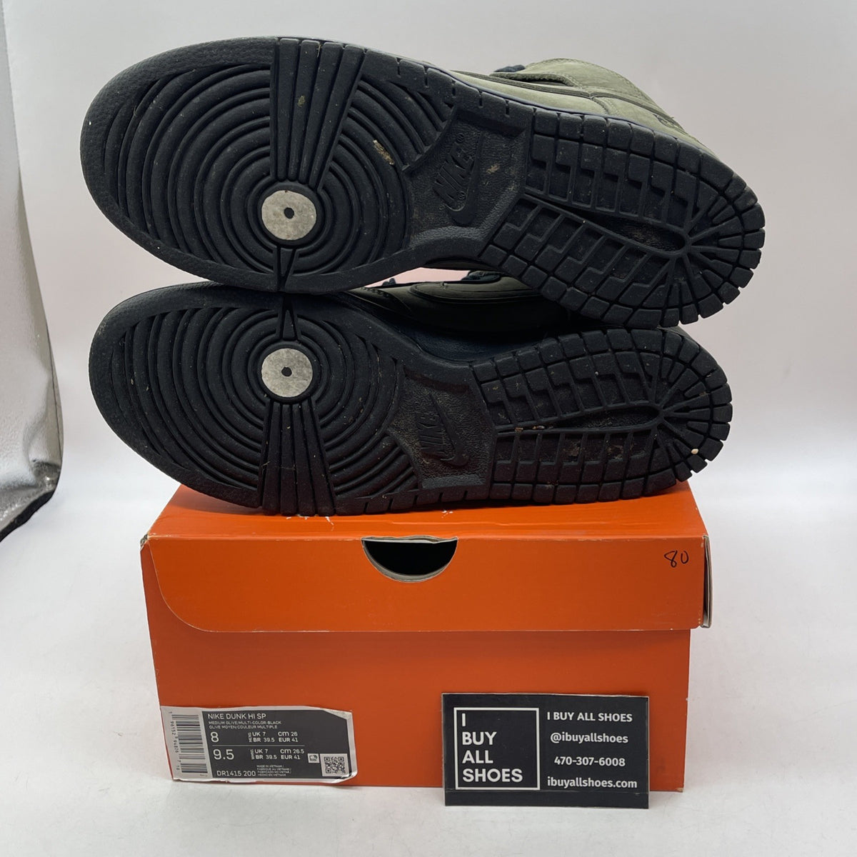 Size 8 - SOULGOODS x Nike Dunk SP High 90s (DR1415-200)