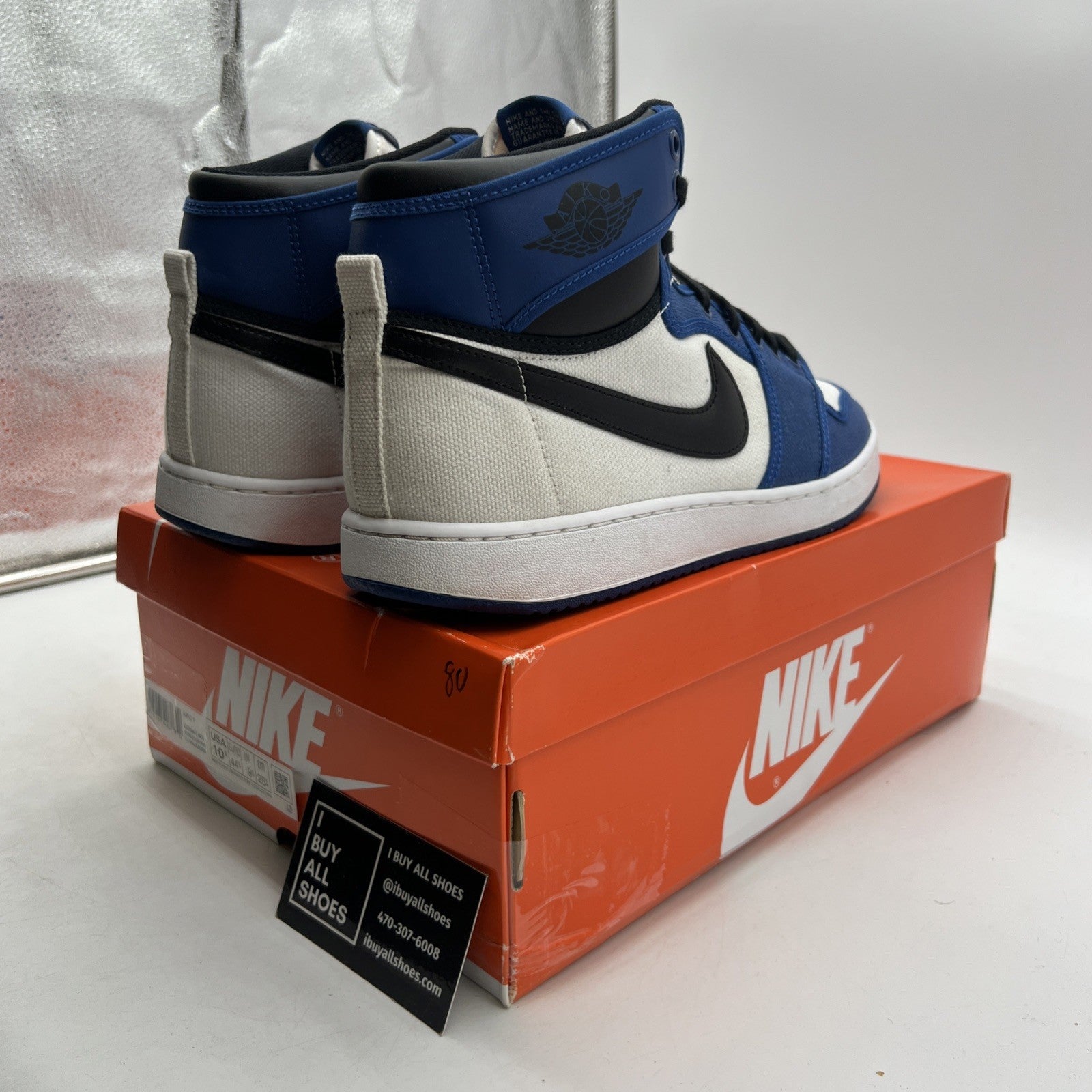 Size 10.5 - Air Jordan 1 KO Storm Blue (DO5047-401)