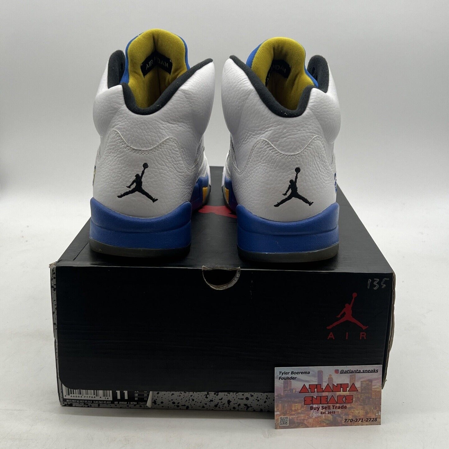 Size 11 - Air Jordan 5 Retro 2013 Laney (136027-189)