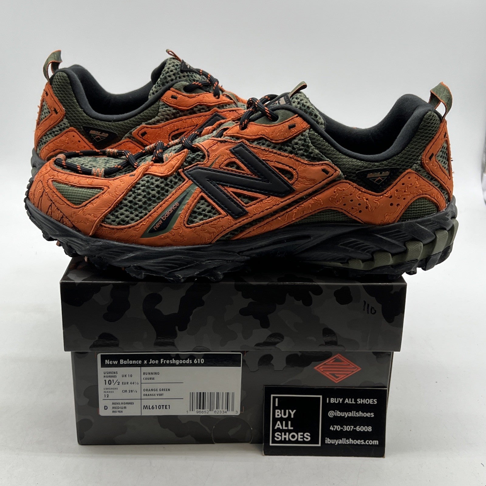 Size 10.5 - New Balance Joe Freshgoods x 610 Lil' Swamps (ML610TE1)