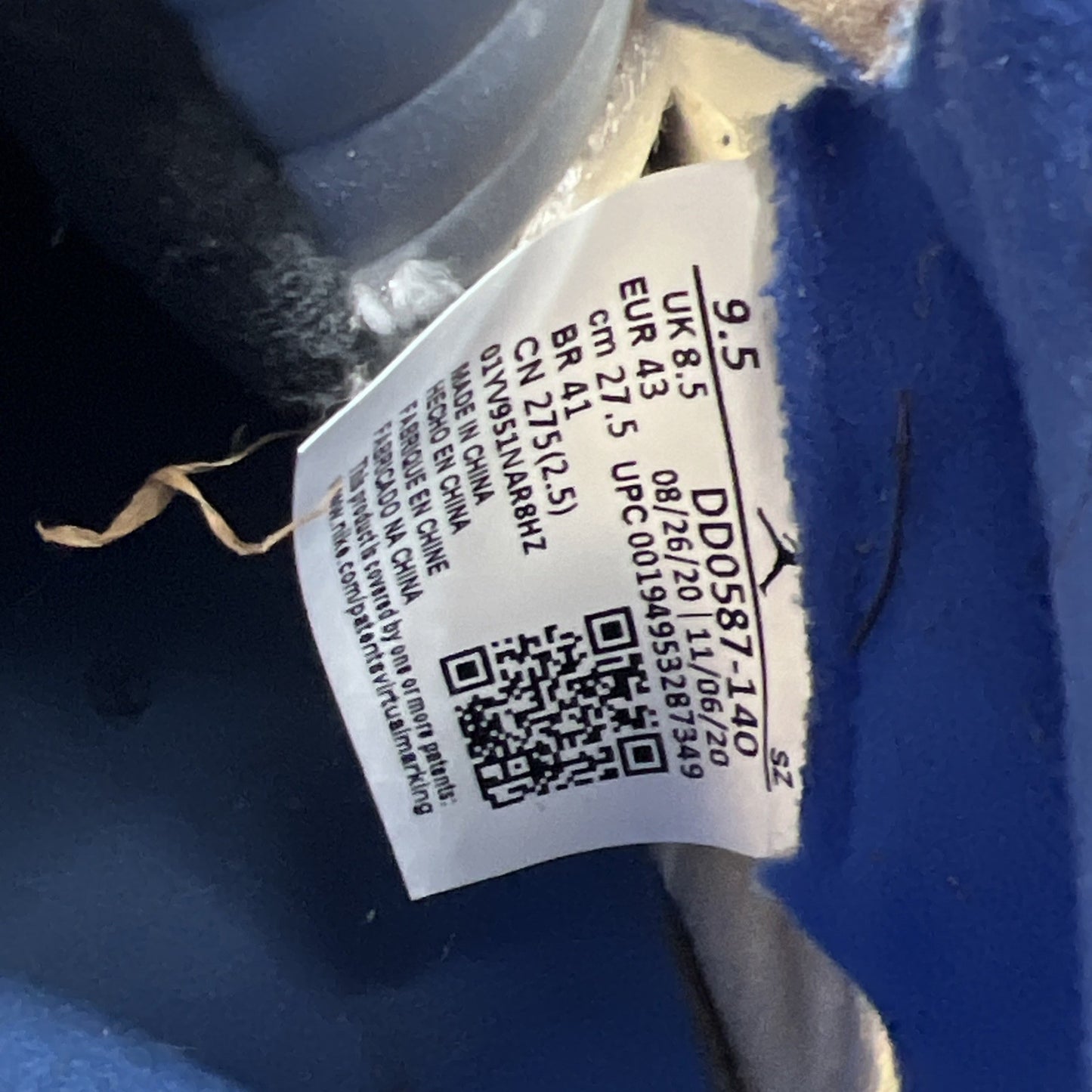 Size 9.5 - Air Jordan 5 Retro Stealth 2.0 (DD0587-140)