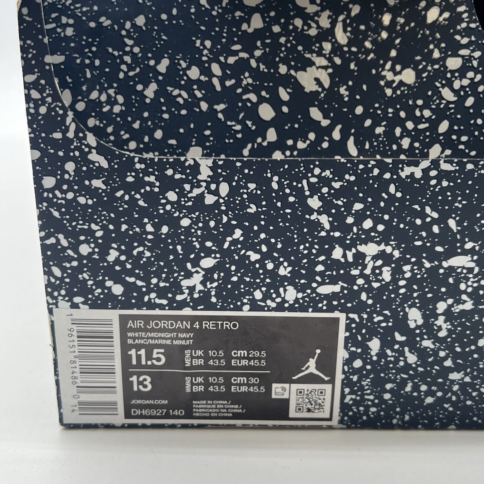 Size 11.5 - Air Jordan 4 Retro Mid Midnight Navy (DH6927-140)
