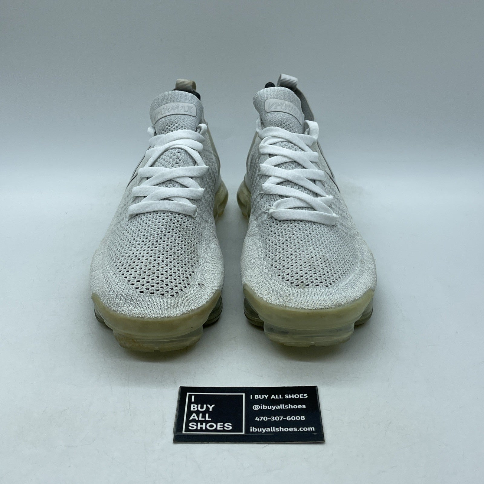 Size 10 - Nike Air VaporMax Flyknit 2 Vast Grey (942842-105)