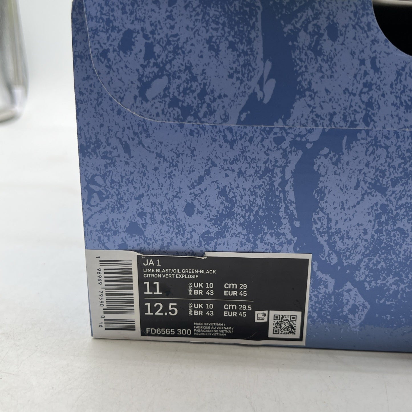 Size 11 - Nike Ja 1 NRG Halloween - Zombie (FD6565-500)