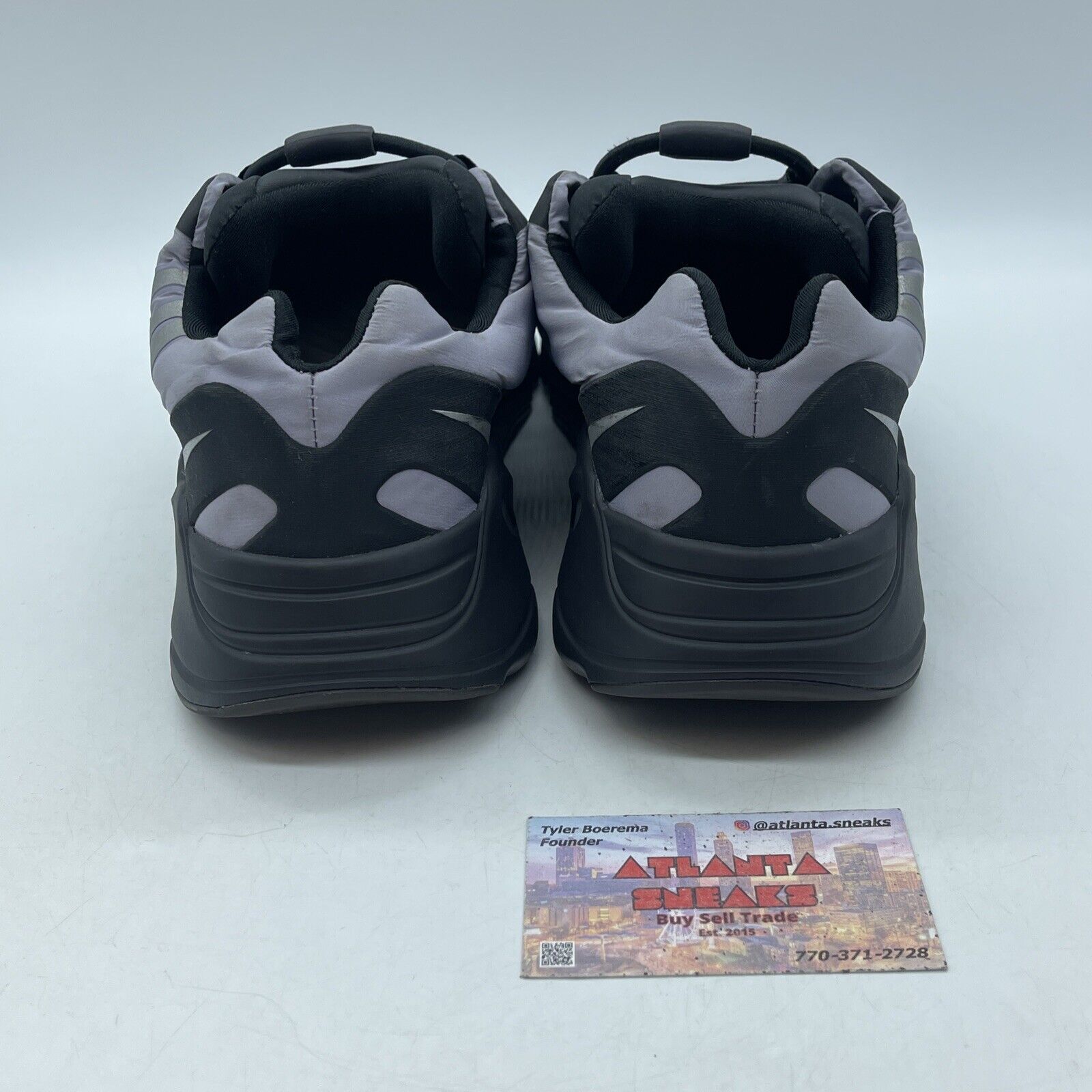 Size 10.5 - adidas Yeezy Boost 700 MNVN Geode Purple Black Suede (GW9526)