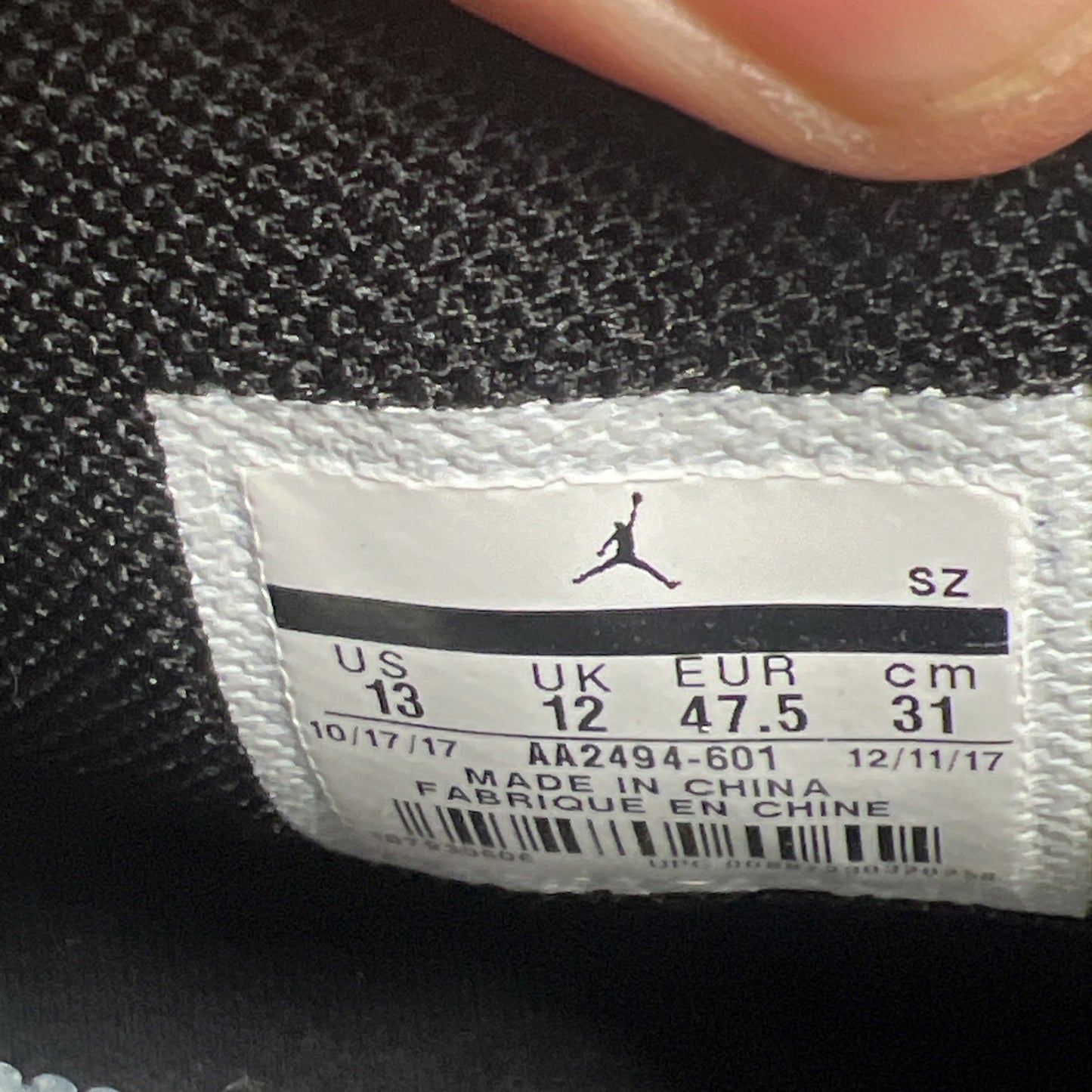 Size 13 - Air Jordan 18 Retro Toro (AA2494-601)