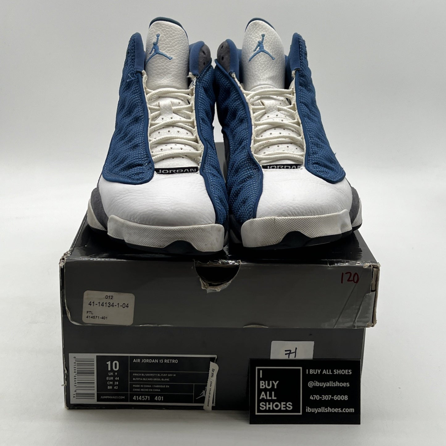 Size 10 - Air Jordan 13 Retro 2010 Flint (414571-401)