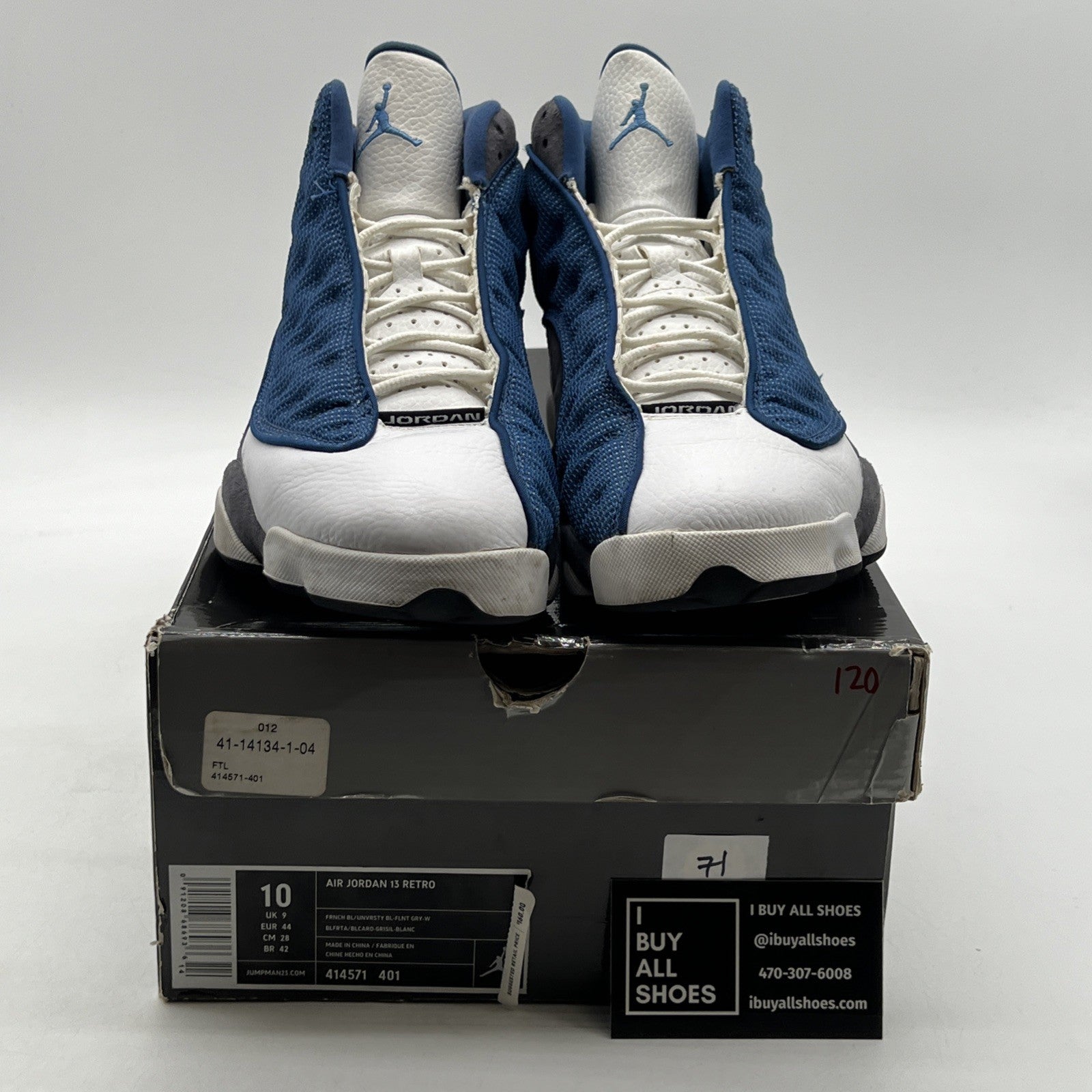 Size 10 - Air Jordan 13 Retro 2010 Flint (414571-401)