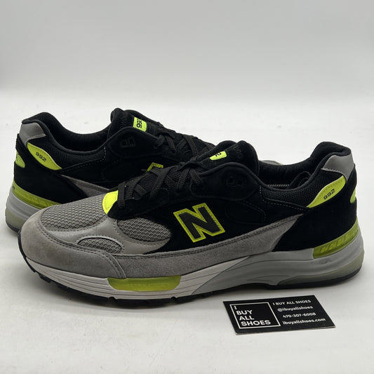 Size 14 - New Balance 992 Made in USA Grey Volt (M992TQ)