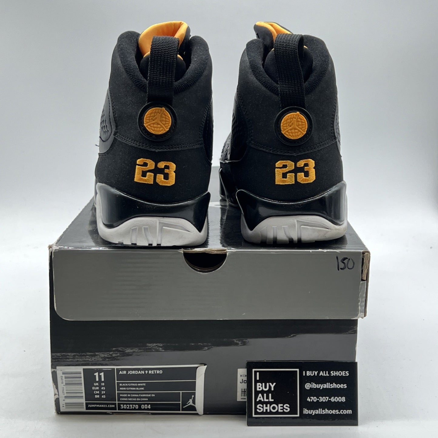 Size 11 - Air Jordan 9 Retro Citrus (302370-004)