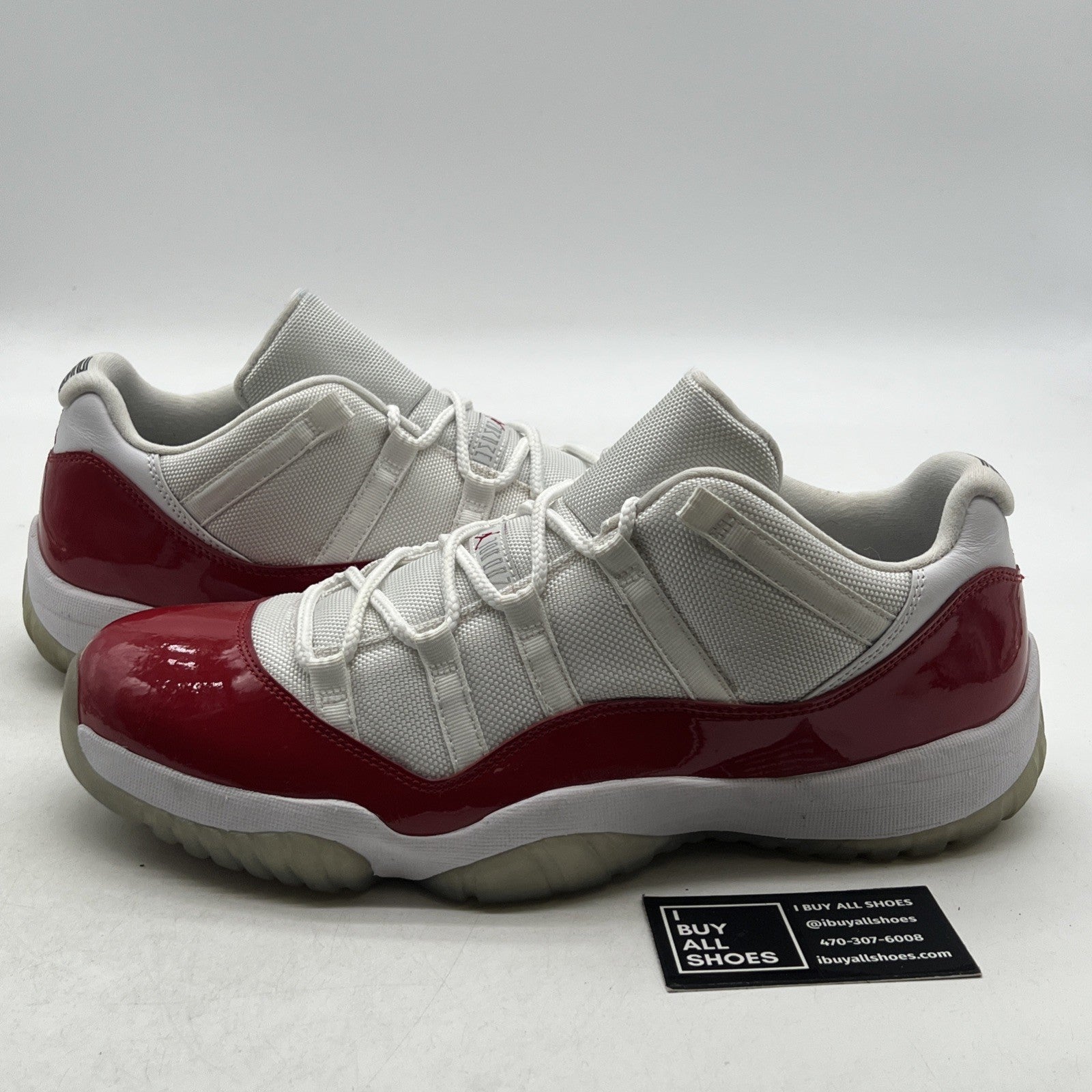 Size 13 - Air Jordan 11 Retro 2016 Low Cherry (528895-102)