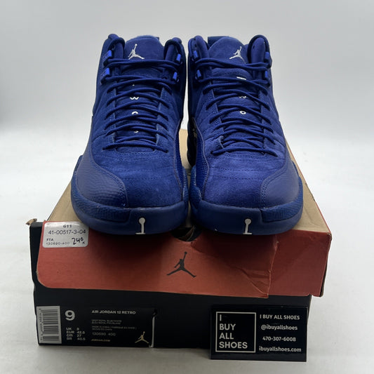 Size 9 - Air Jordan 12 Retro Deep Royal (130690-400)