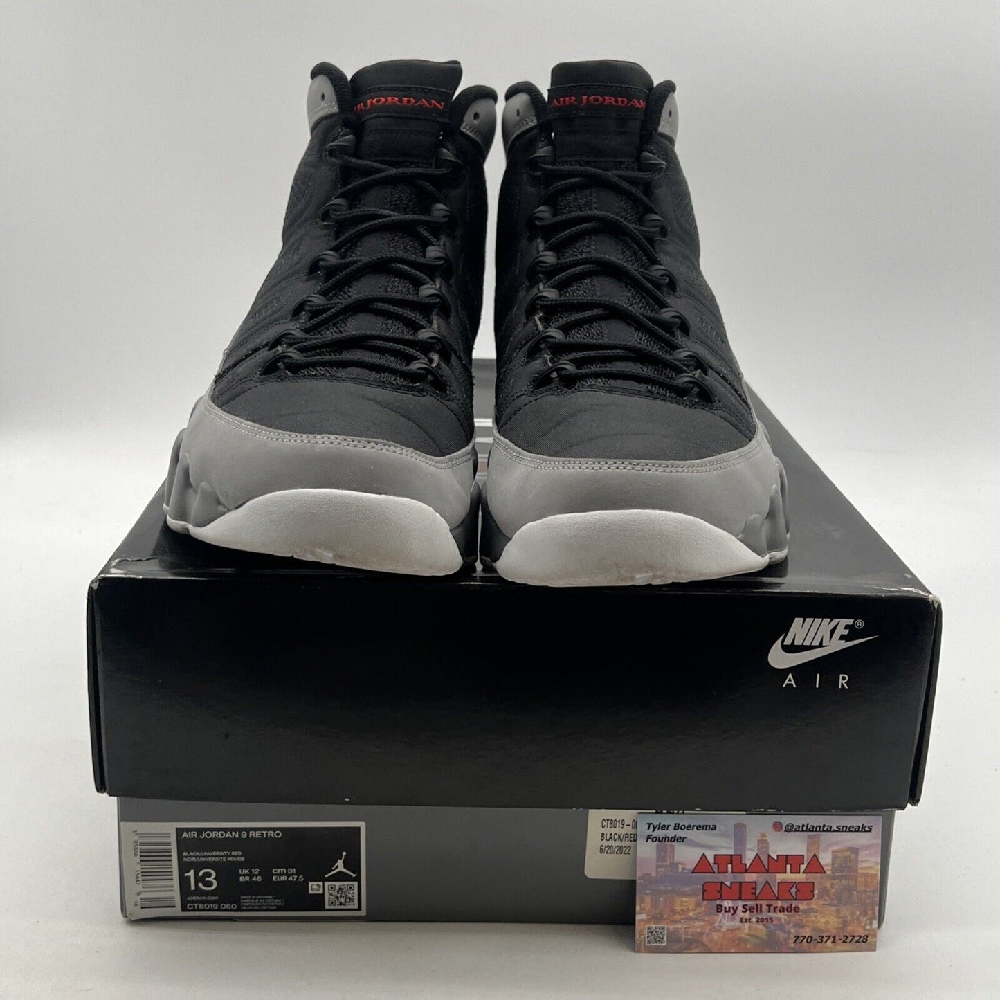 Size 13 - Air Jordan 9 Retro Particle Gray 2022 (CT8019-060)