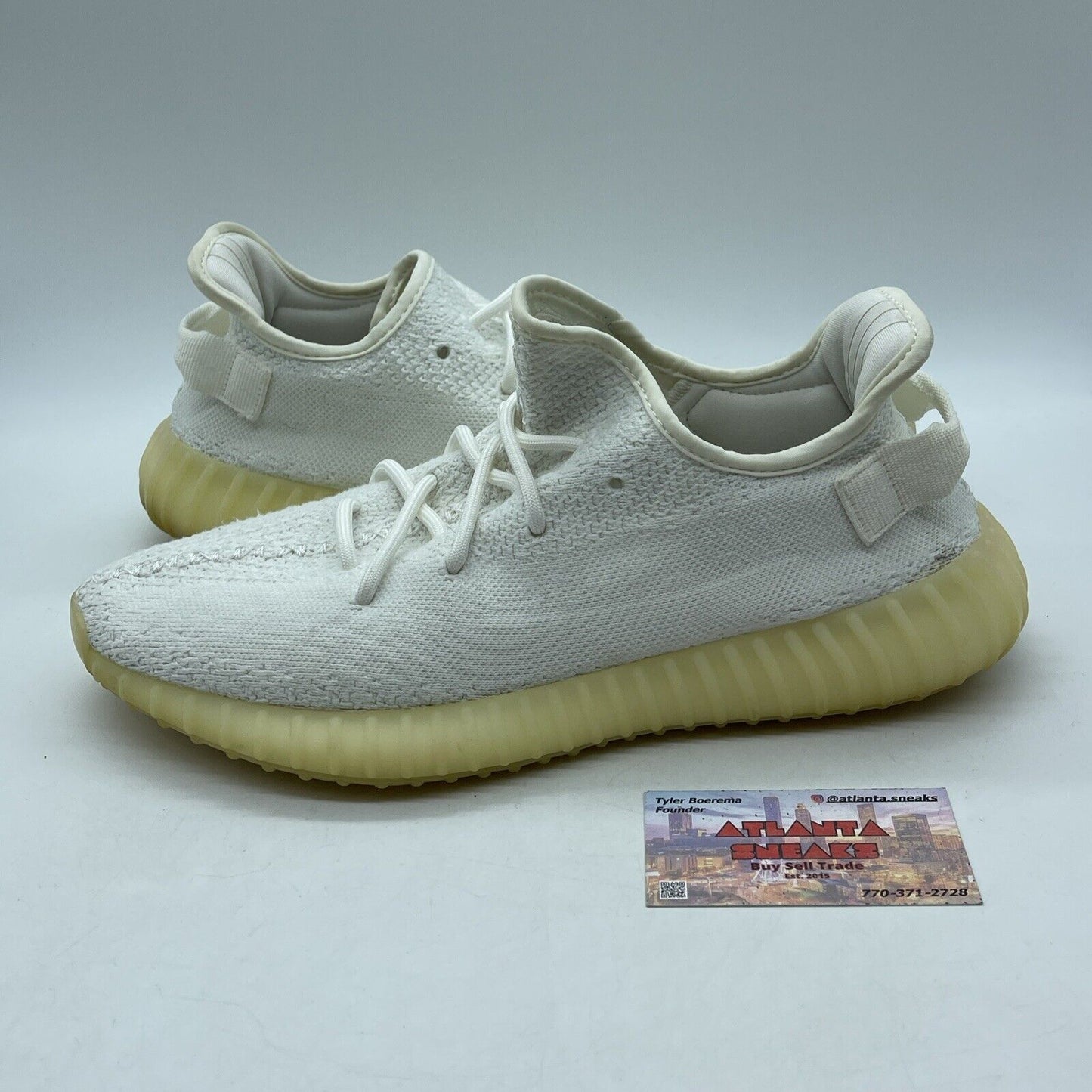 Size 11 - adidas Yeezy Boost 350 V2 Low Cream White / Triple White (CP9366)