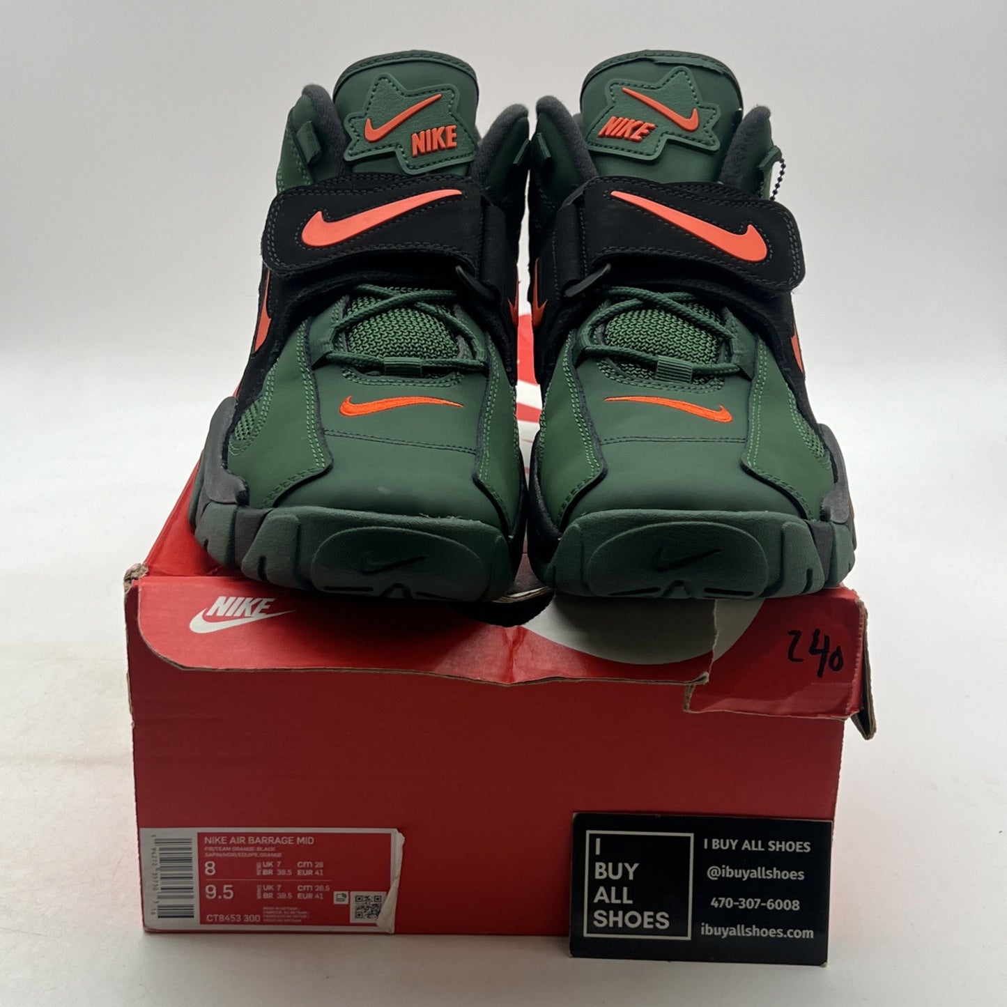 Size 8 - Nike Air Barrage Mid Super Bowl LIV (CT8453-300)