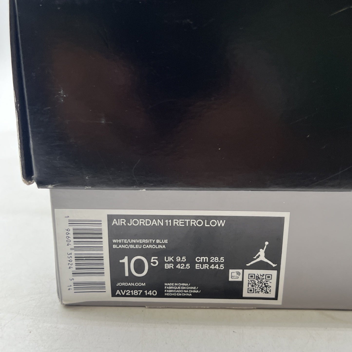 Size 10.5 - Air Jordan 11 Retro Low Cement Grey (AV2187-140)
