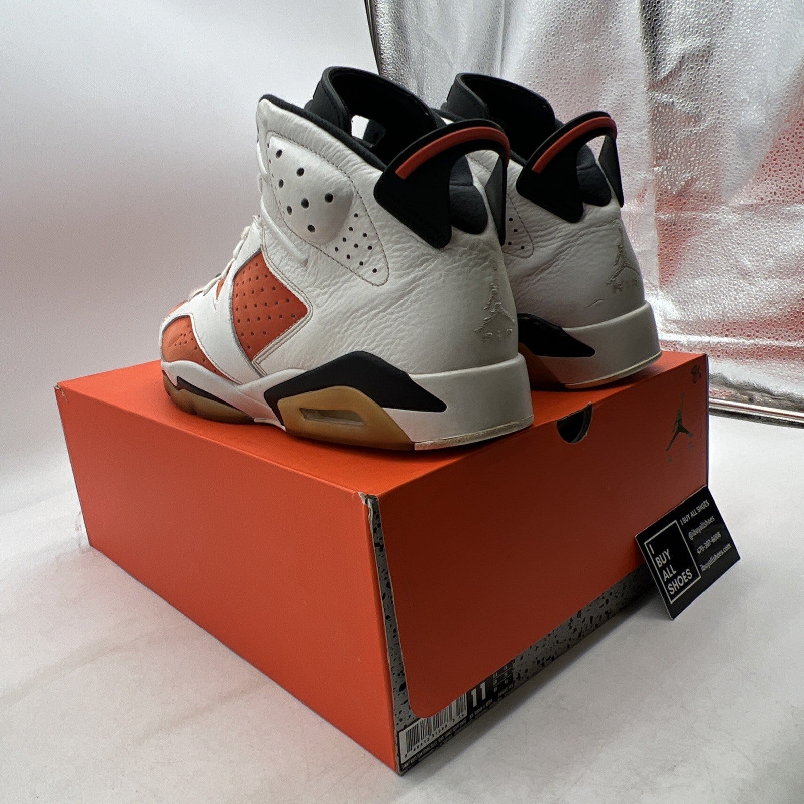 Size 11 - Air Jordan 6 Retro Gatorade (384664-145)