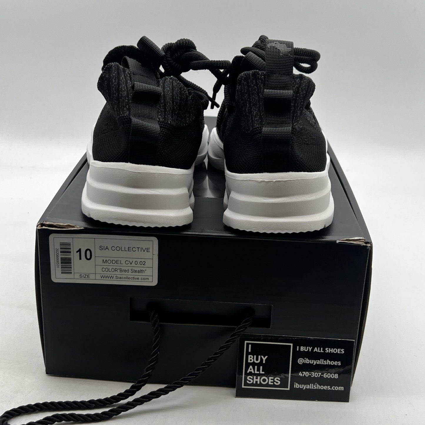 Size 10 - Sia Collective V2 "Bred Stealth”