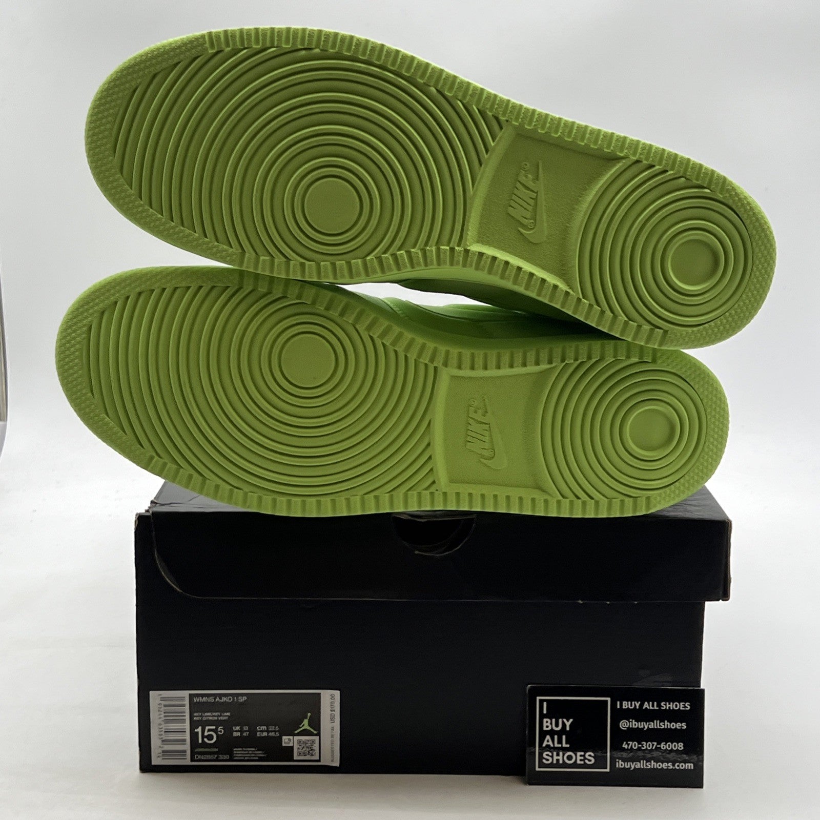 Size 15.5 - Billie Eilish x Air Jordan 1 KO Volt W (DN2857-330)