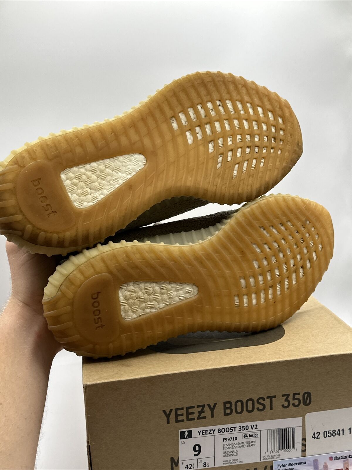 Size 9 - adidas Yeezy Boost 350 V2 Sesame