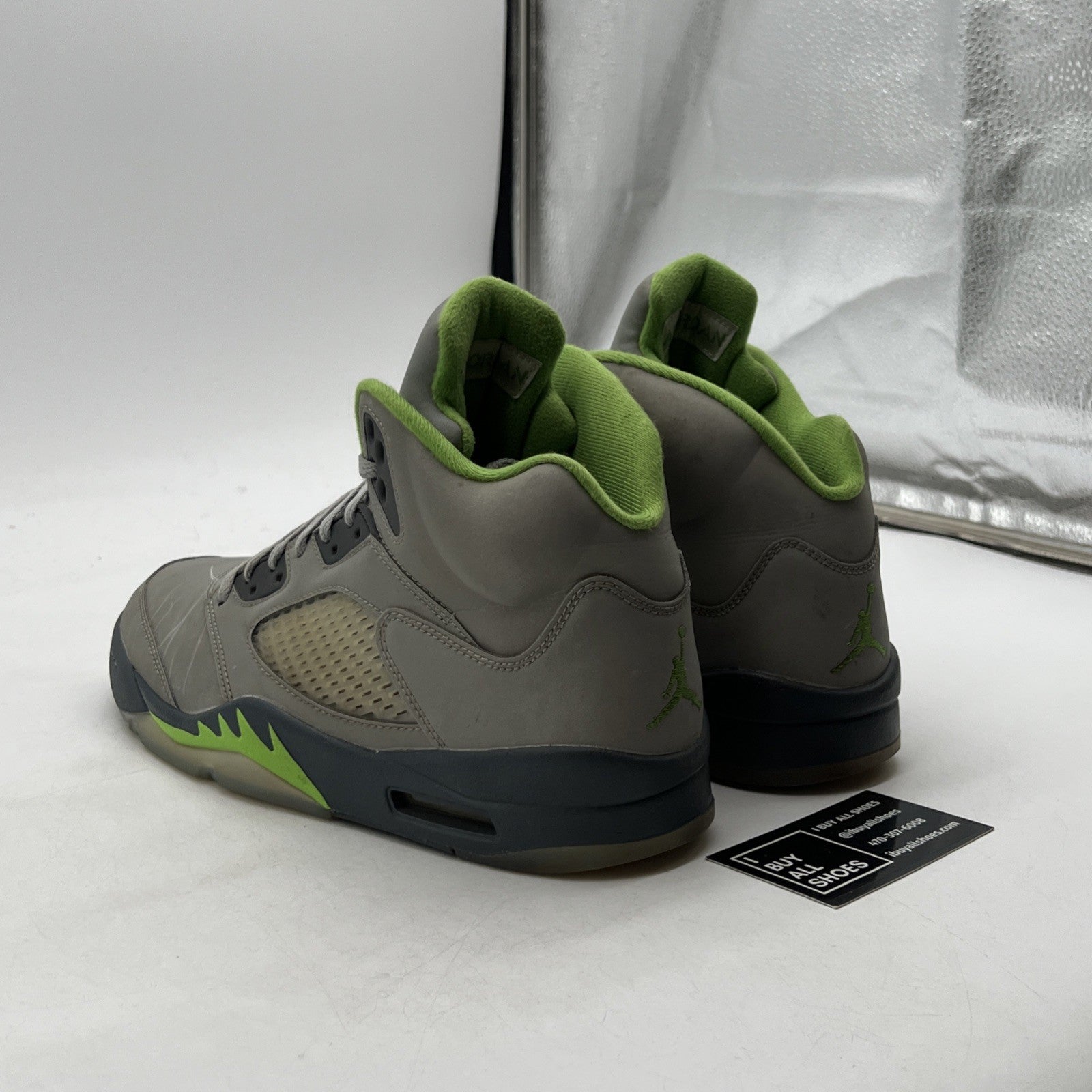 Size 9.5 - Air Jordan 5 Retro Green Bean (DM9014-003)