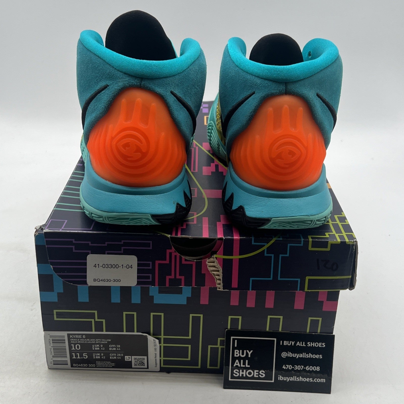 Size 10 - Nike Kyrie 6 Oracle Aqua (BQ4630-300)