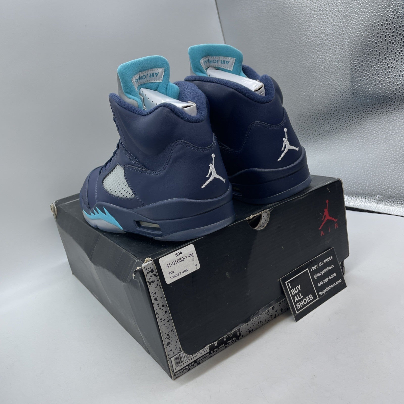 Size 9.5 - Air Jordan 5 Retro Pre-Grape (136027-405)