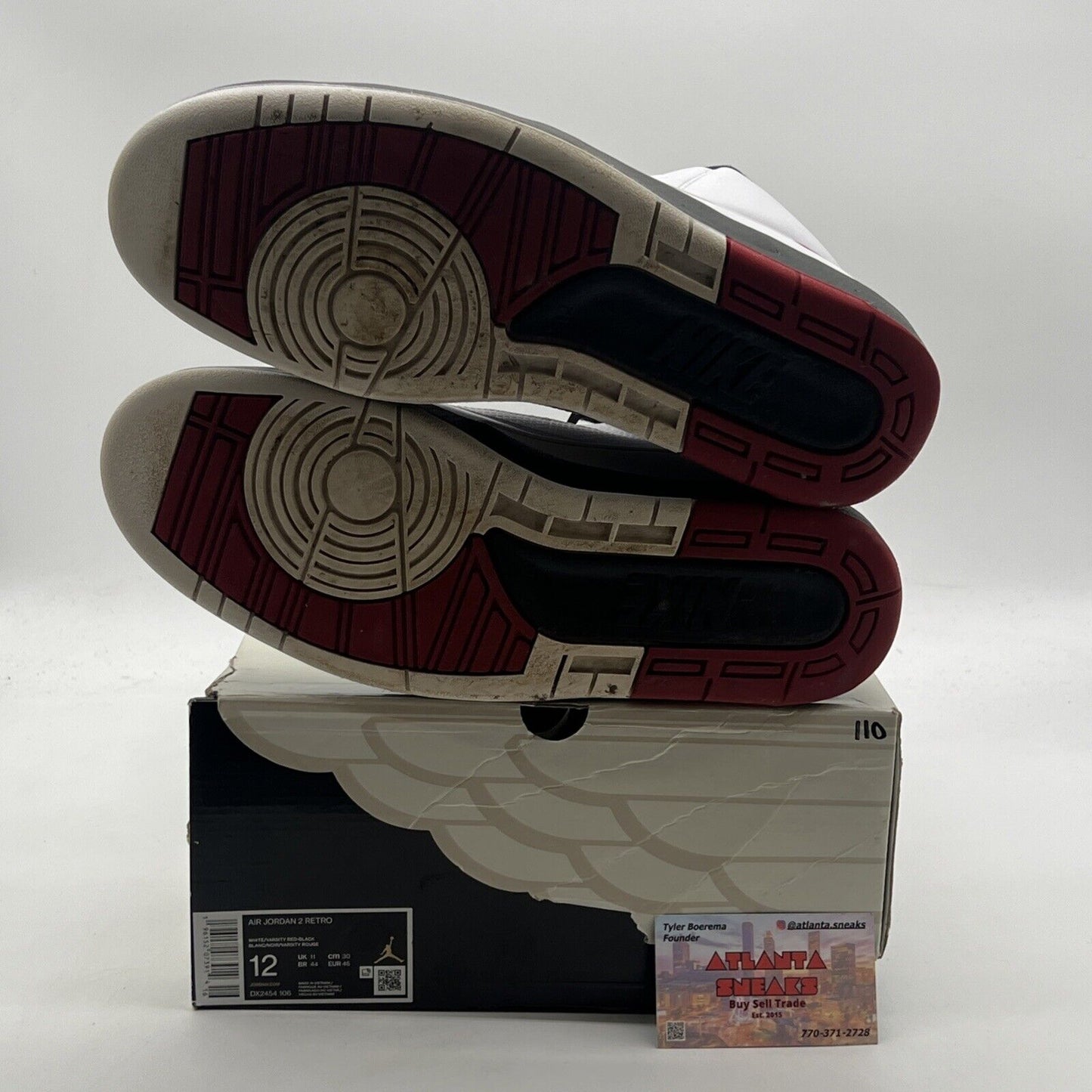 Size 12 - Air Jordan 2 Retro Mid Chicago (DX2454-106)