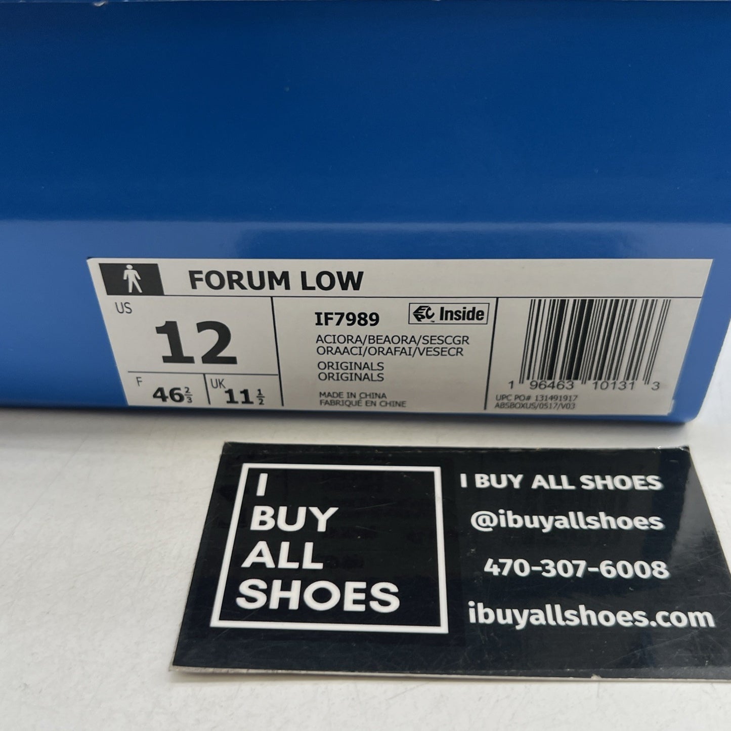 Size 12 - Snipes x Adidas Forum Low Peach Tree (IF7989)