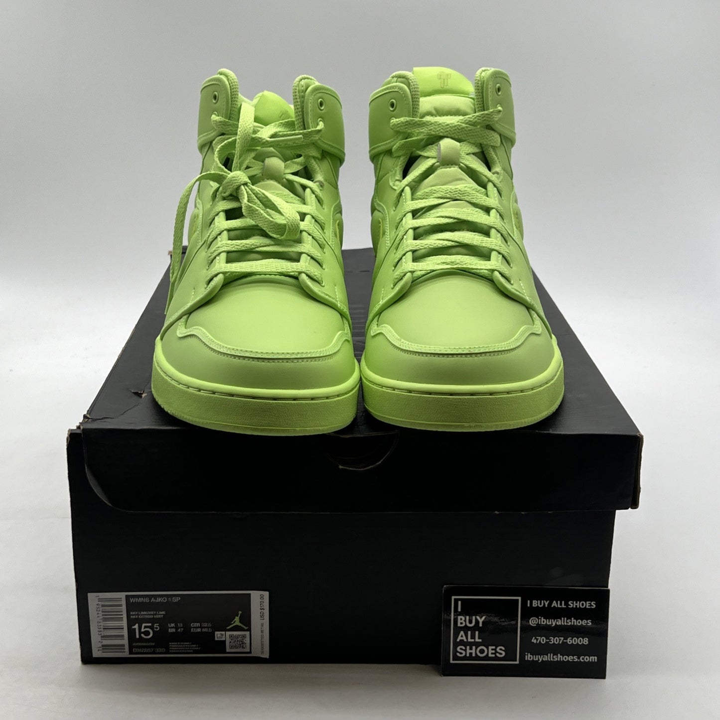 Size 15.5 - Billie Eilish x Air Jordan 1 KO Volt W (DN2857-330)
