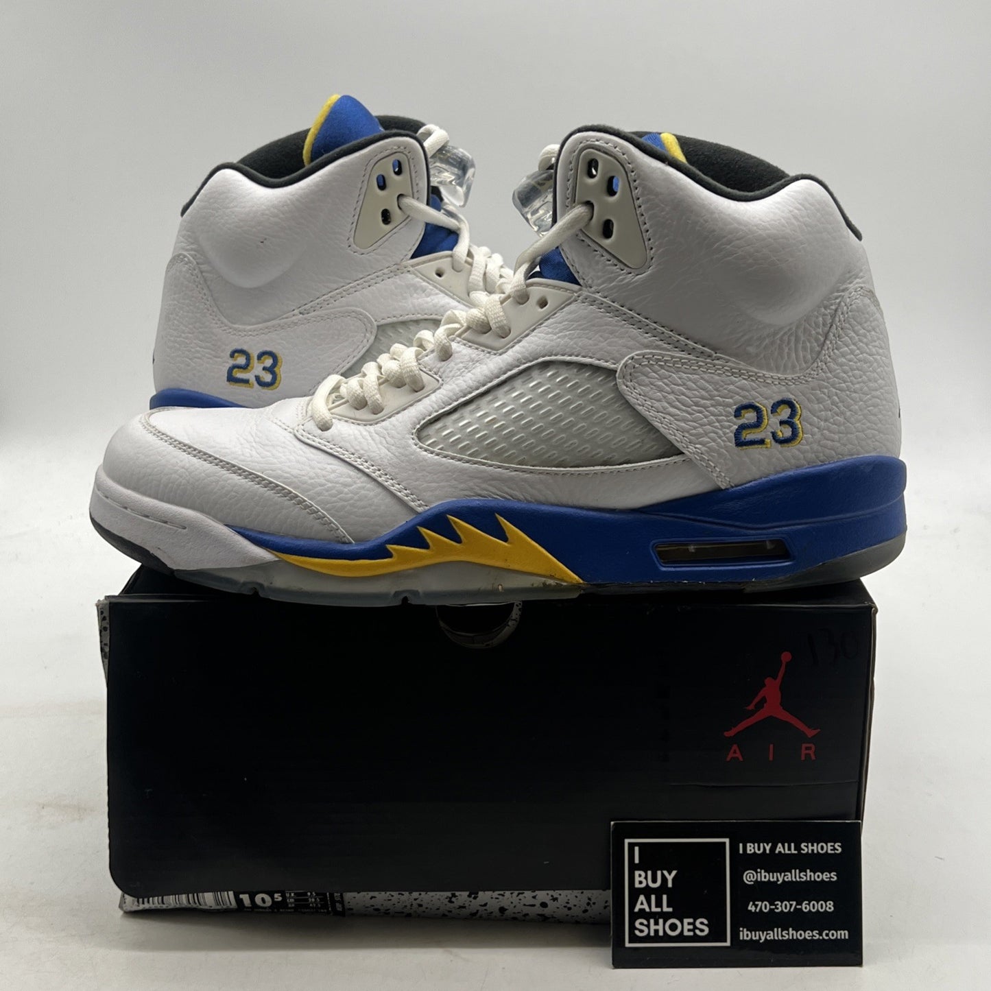Size 10.5 - Air Jordan 5 Retro 2013 Laney (136027-189)