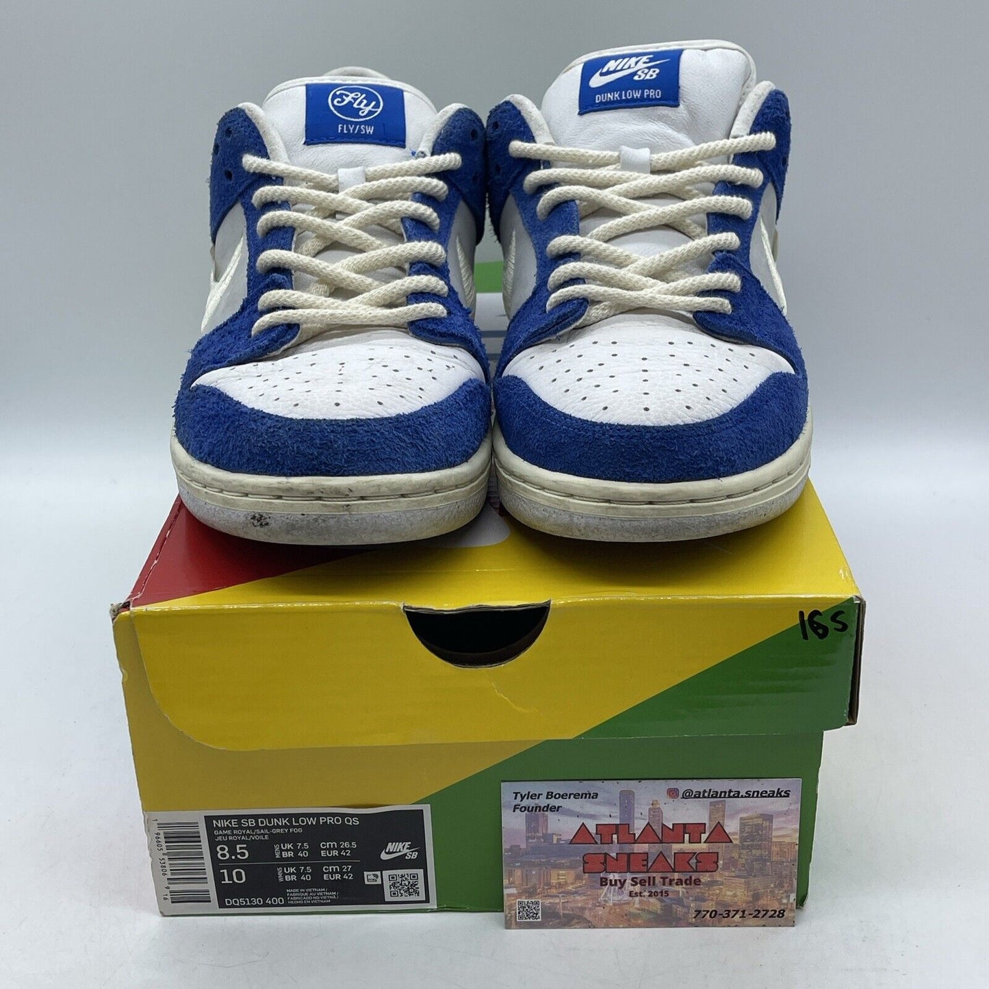 Size 8.5 - Nike Fly Streetwear x Dunk Pro SB Low Gardenia Blue (DQ5130-400)