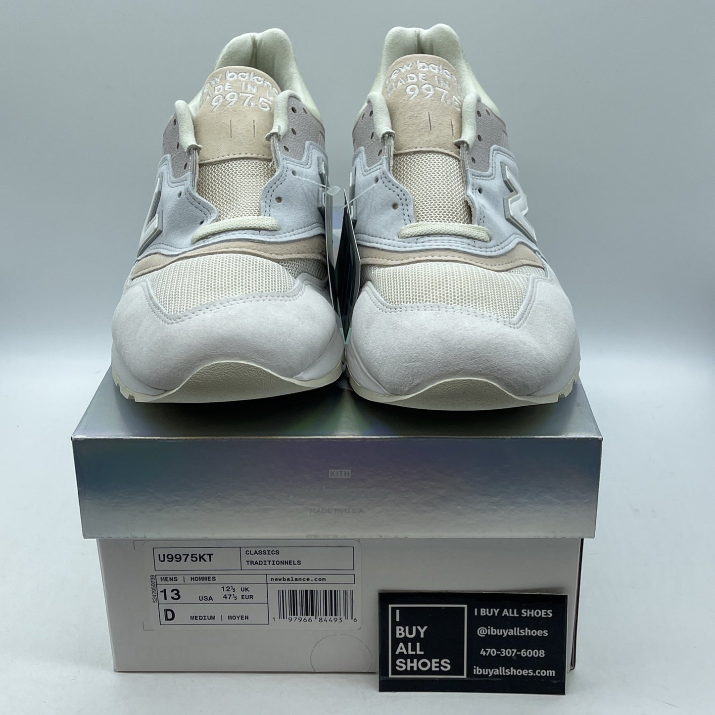 Size 13 - New Balance Ronnie Fieg x 997.5 Made in USA Easter Pack - Ice Blue...